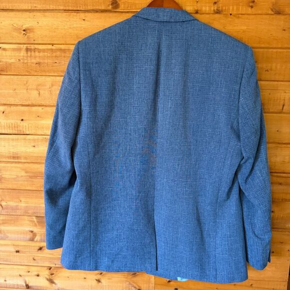 NWOT ASOS 1 button skinny notch lapel blazer with amazing bird print lining. - Picture 2 of 8